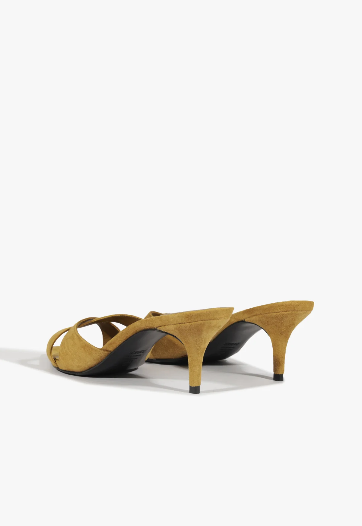 Hilda Leaf Mule Suede Sandal - Image 3