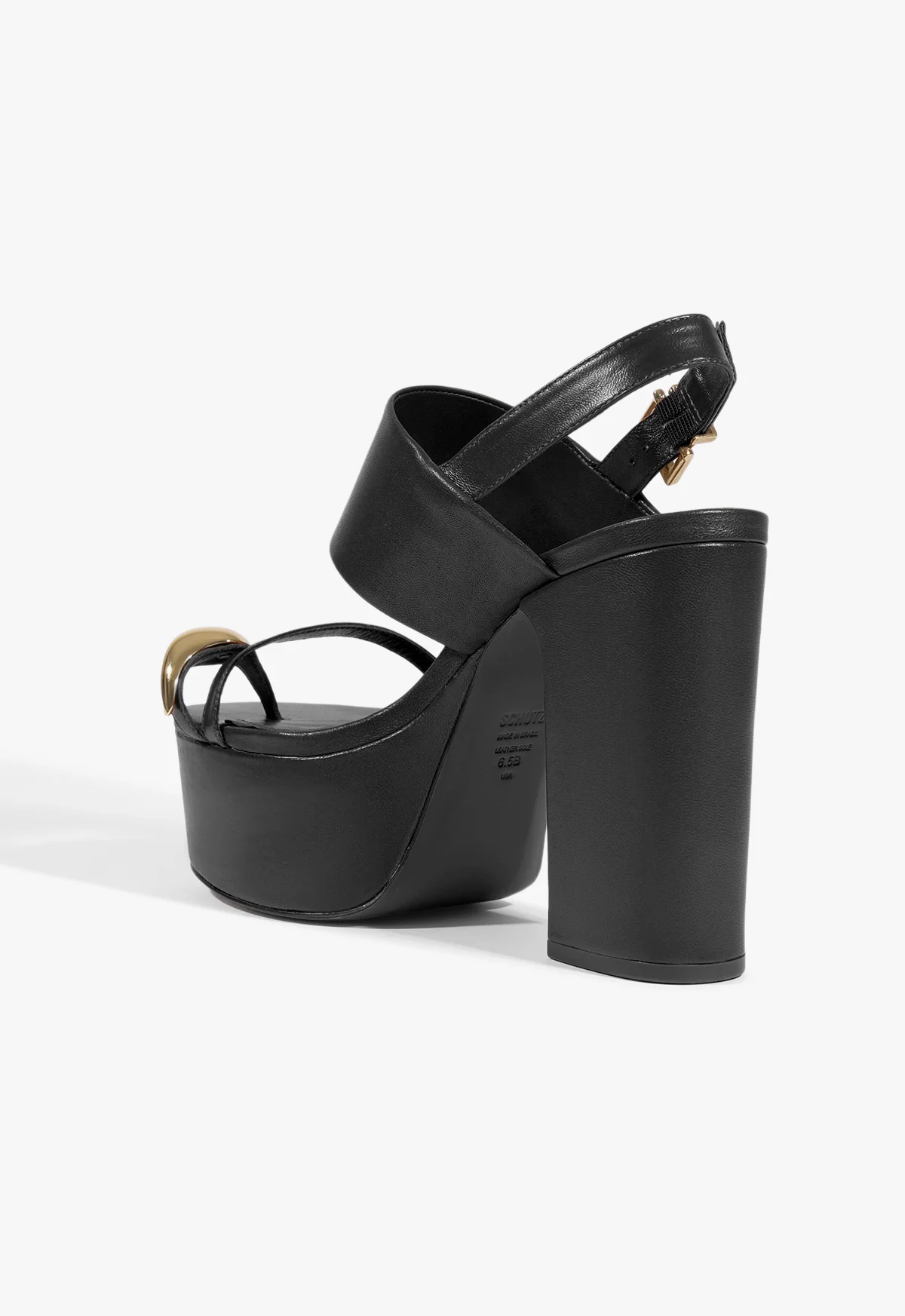 Mandy Platform Leather Sandal - Image 3
