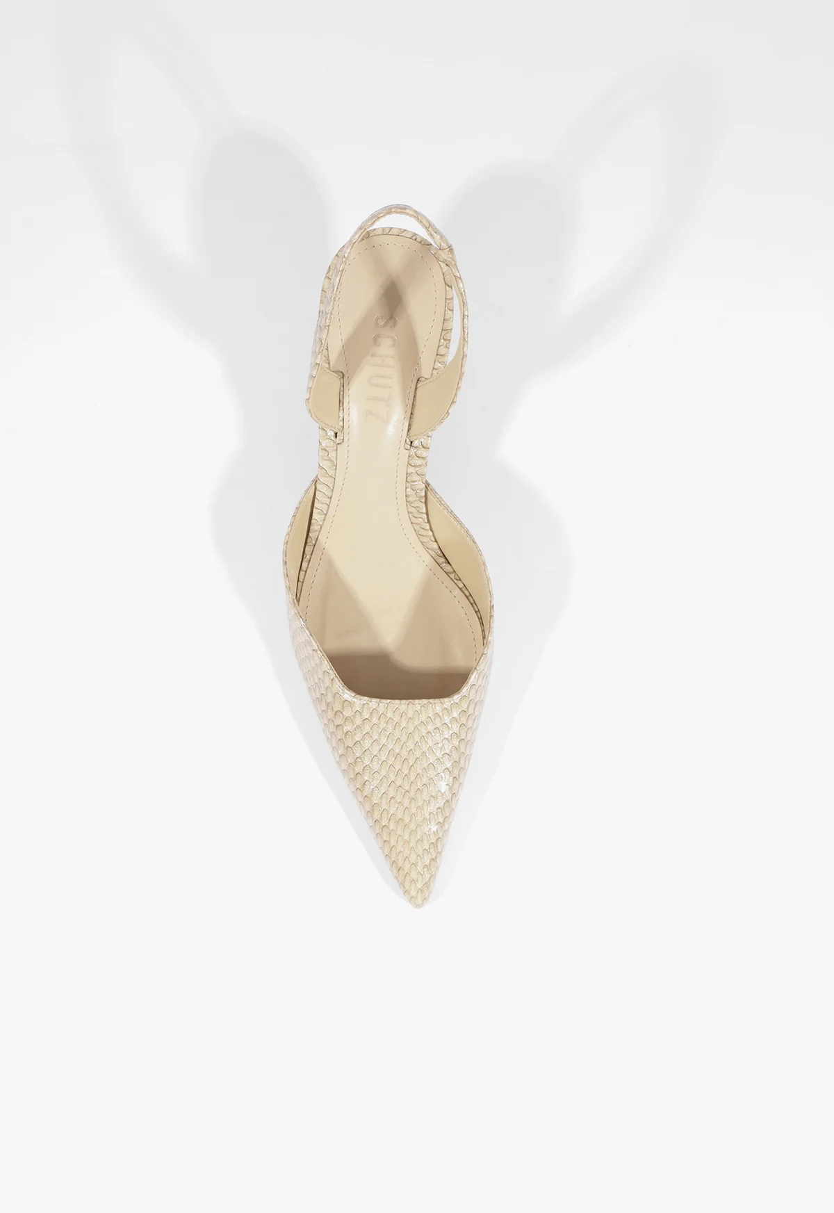 Paola Mid Leather Pump - Image 4