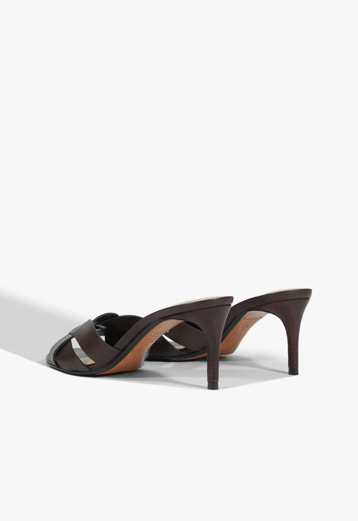 Renata Mule Leather Sandal - Image 3