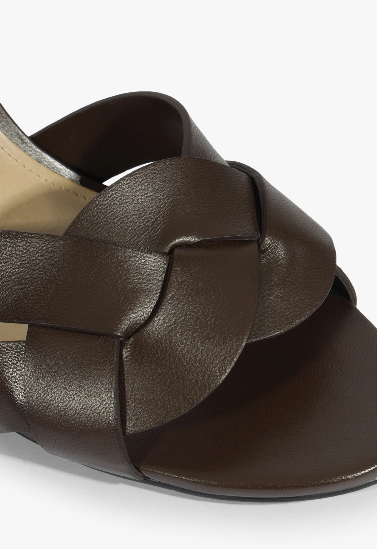 Renata Mule Leather Sandal - Image 5